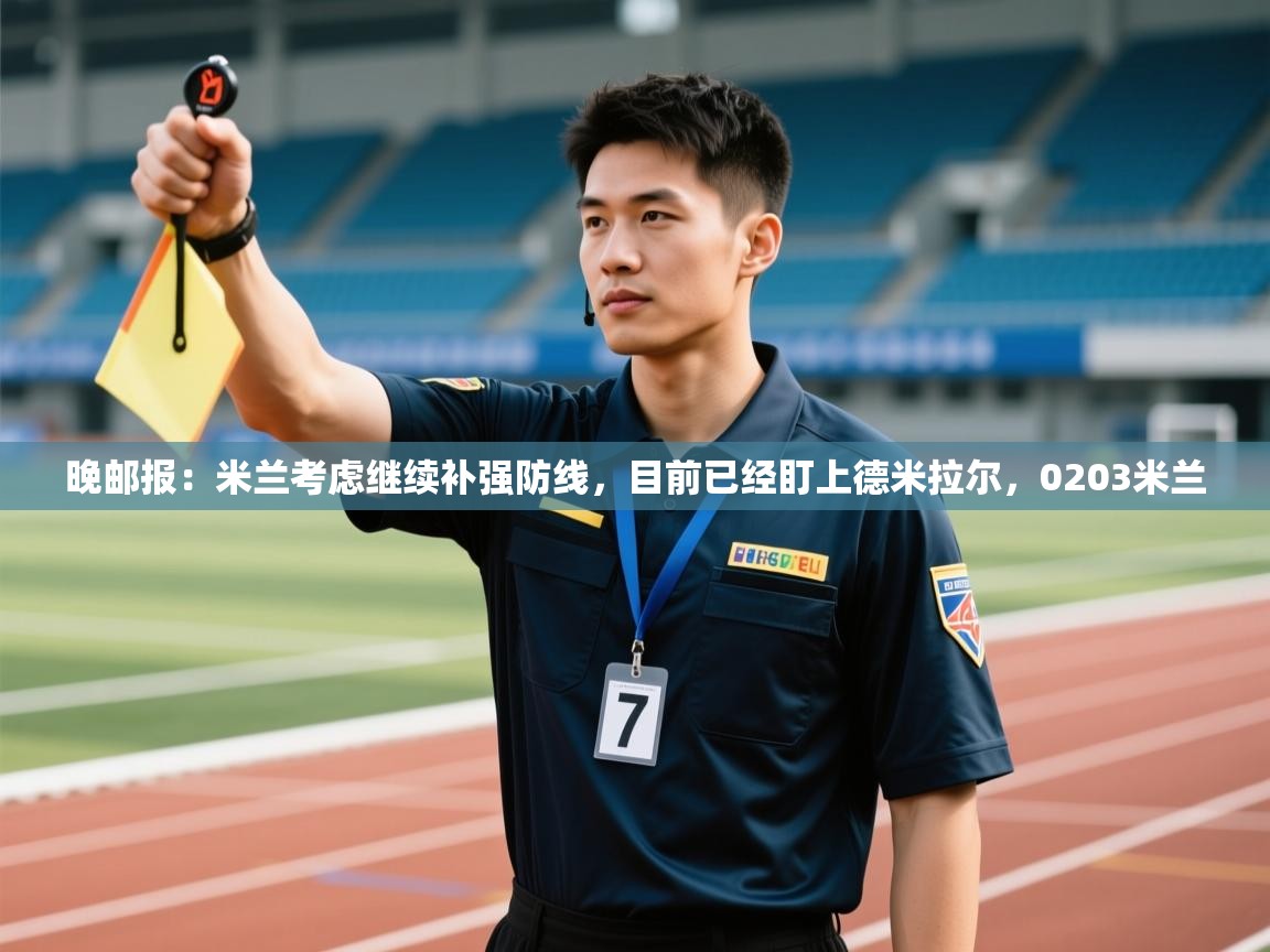 开云邀请码-晚邮报：米兰考虑继续补强防线，目前已经盯上德米拉尔，0203米兰